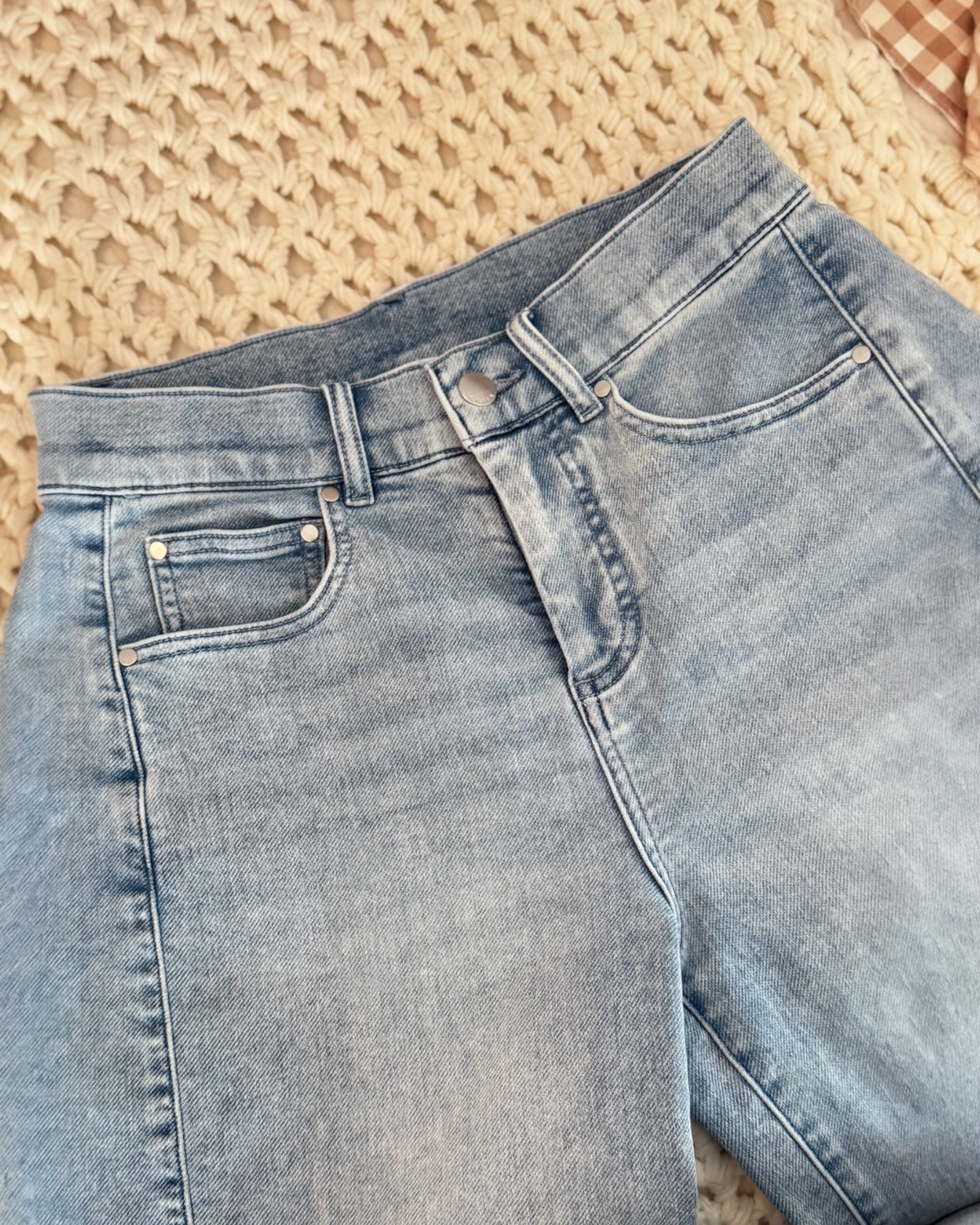 CALIA Denim Barrel Jeans (25R)