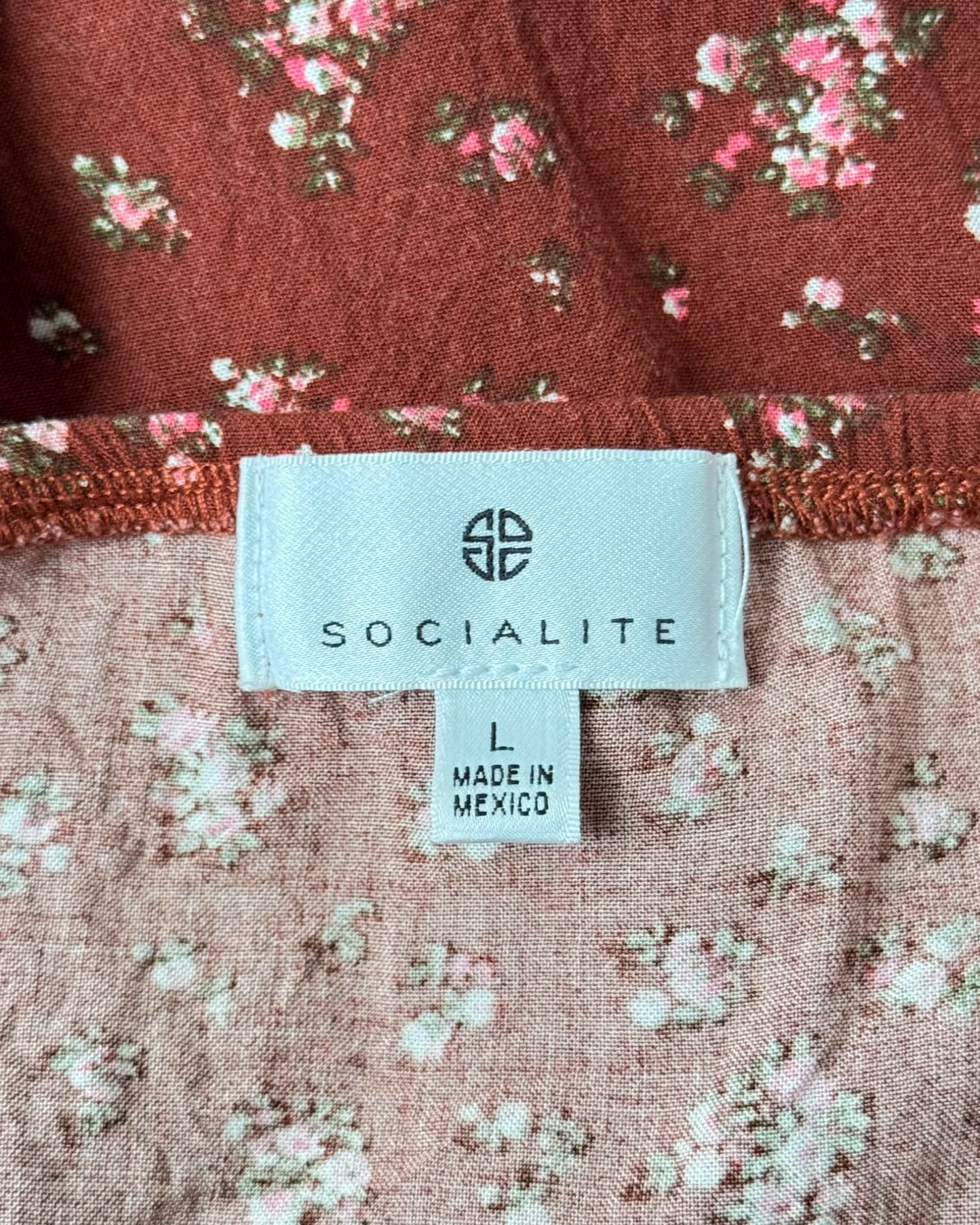 Ditsy Floral Jumpsuit (L)