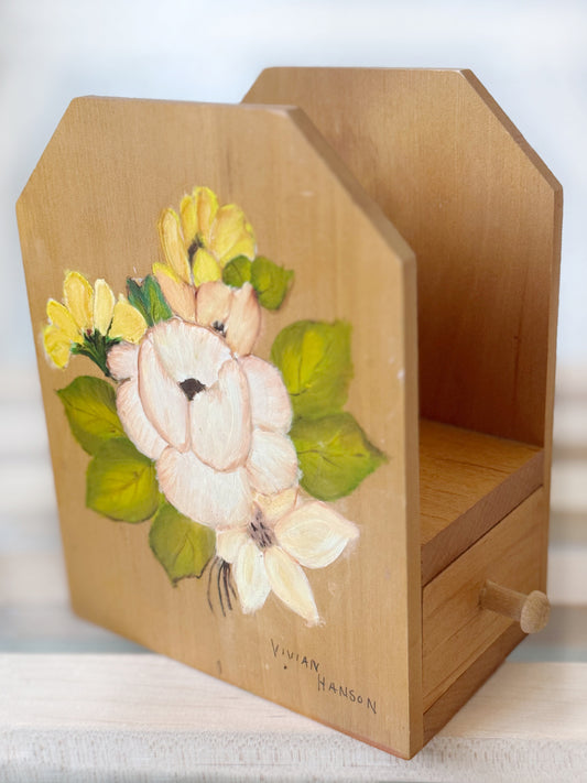 Vintage Napkin Holder | Letter Holder