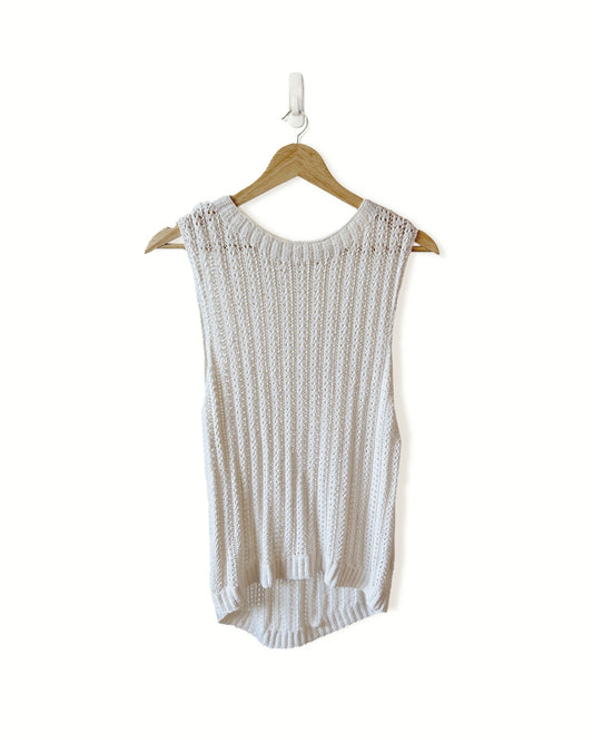 Crocheted Tank Top (S)