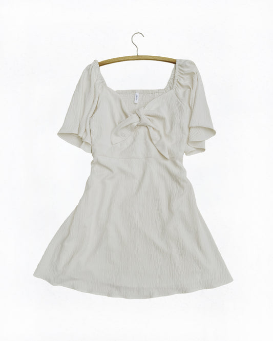 Sweetheart Ruffle Sleeve Dress (XL)