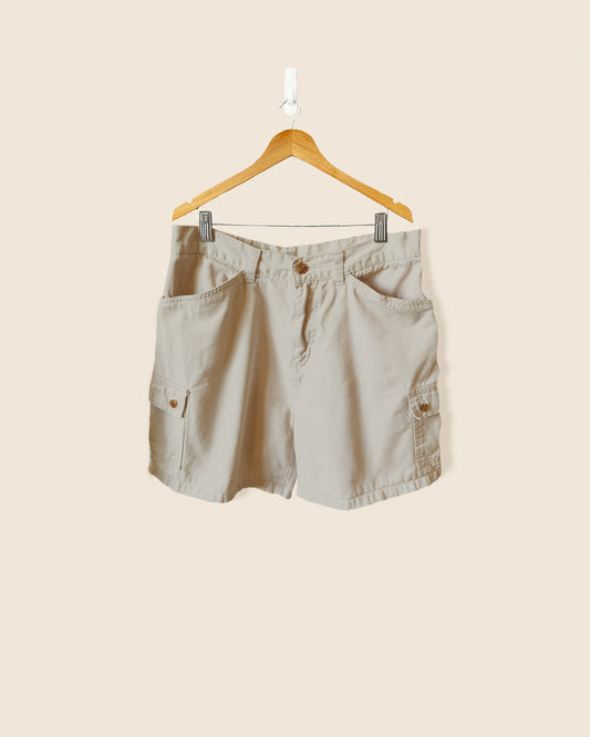 Beige Cargo Shorts (S/M)