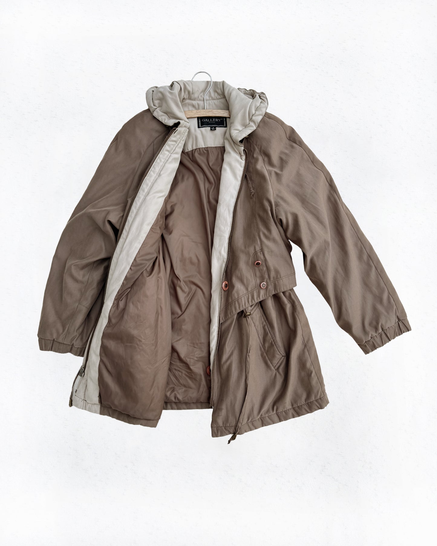 Lightly Insulated Hooded Coat (S)
