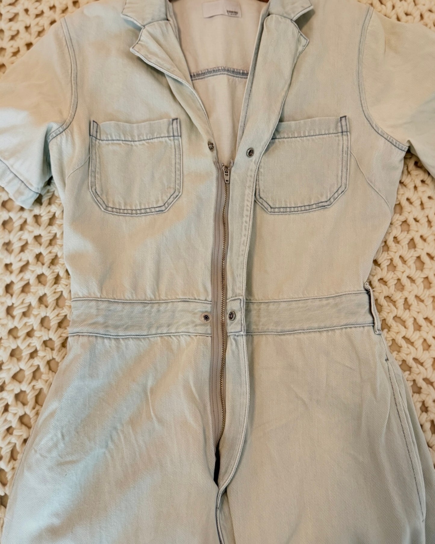 Organic Cotton Boyish “The Jesse” Jumpsuit (S)