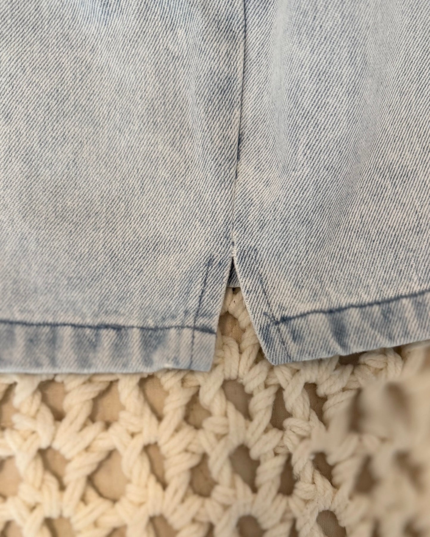 Vintage Gitano High-Waisted Demin Mom Shorts (25)