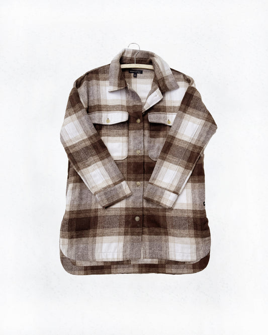 Oversized Plaid Jacket (M)