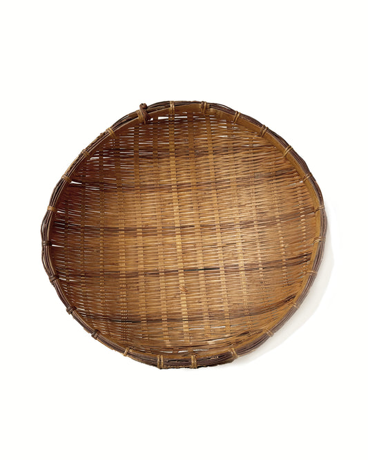 Wicker Vintage Winnowing Woven Basket | Bowl | Wall Hanging