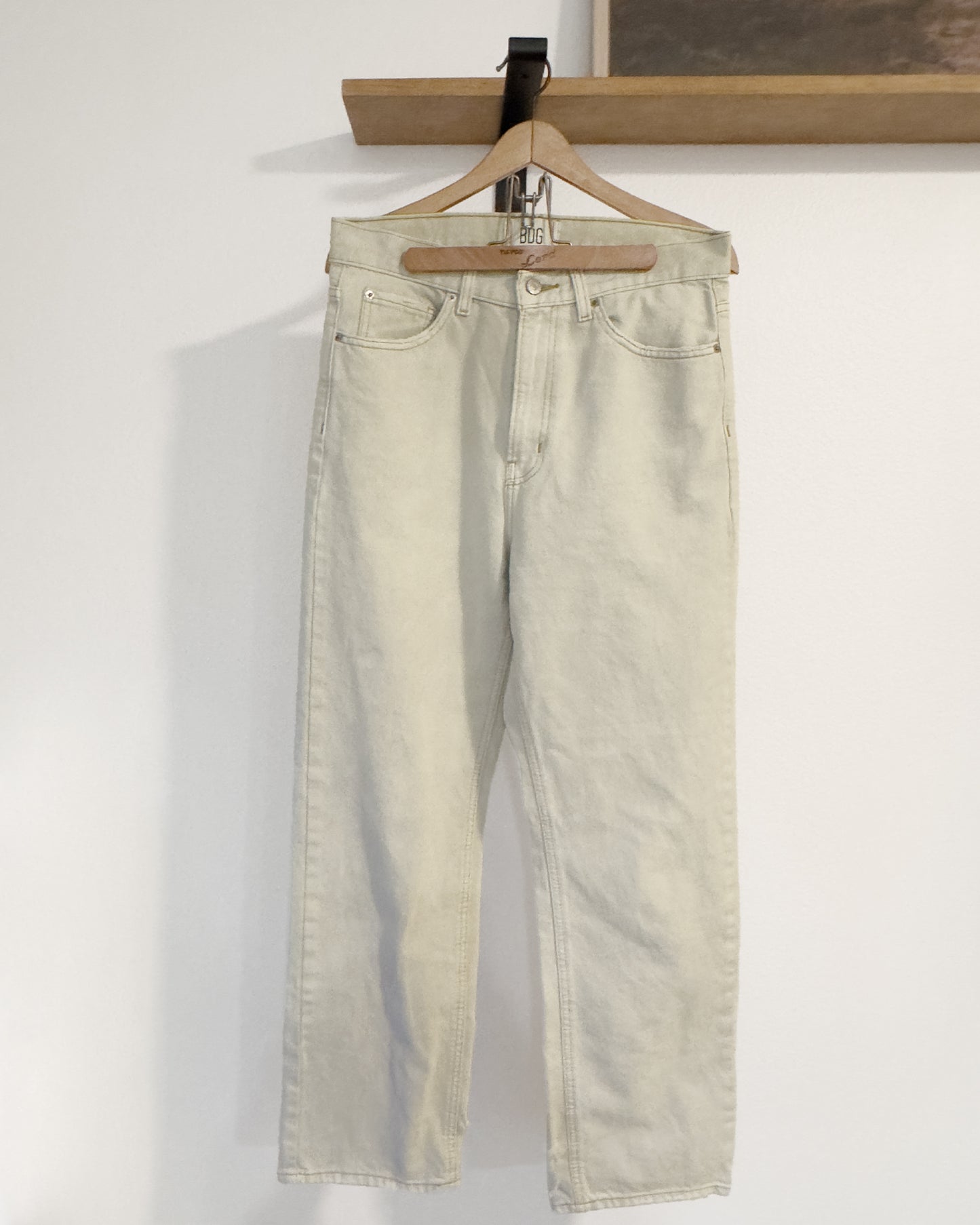 BDG High Waist Distressed Cowboy Jean (30)