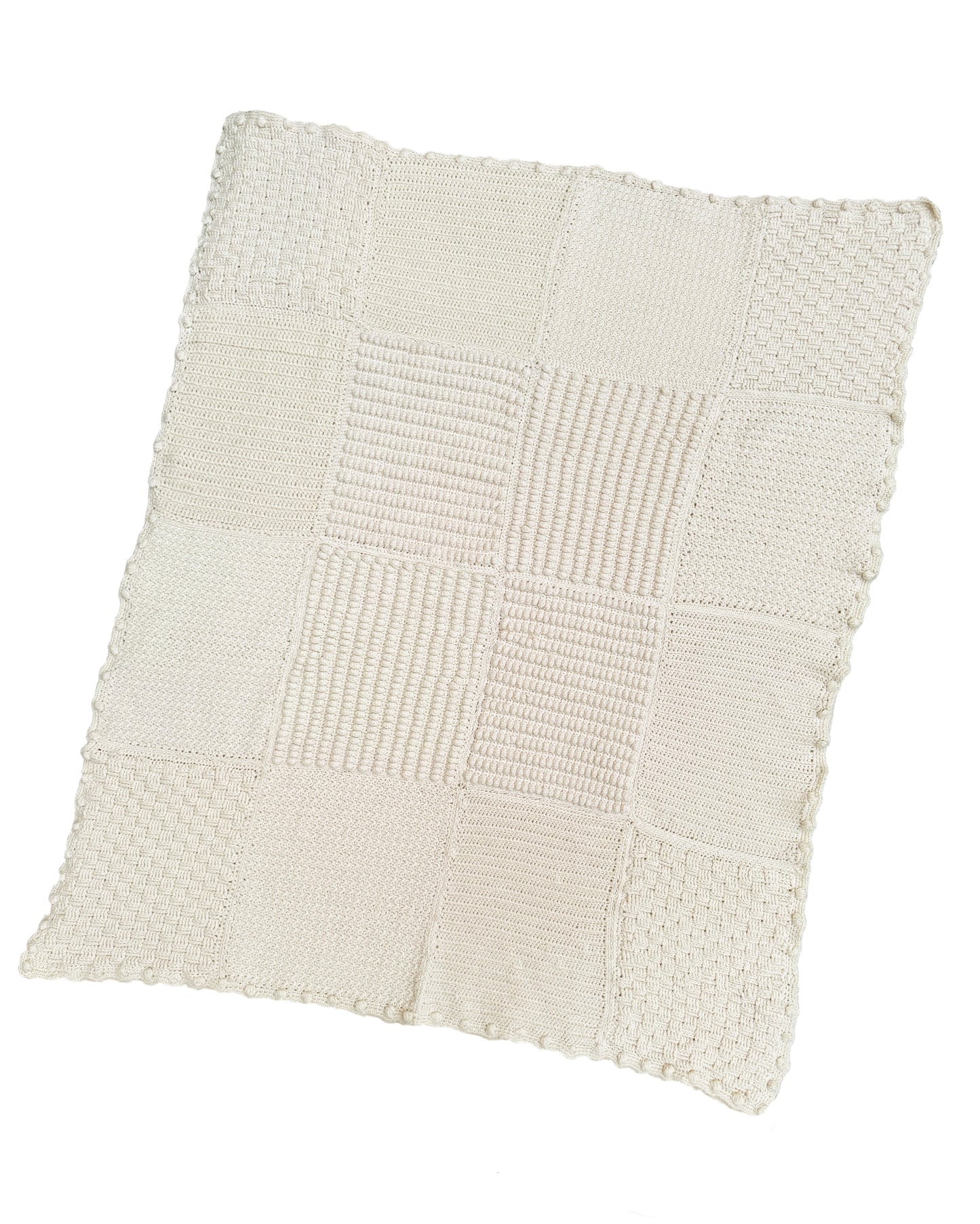 Crocheted Throw Blanket (49”x60”)