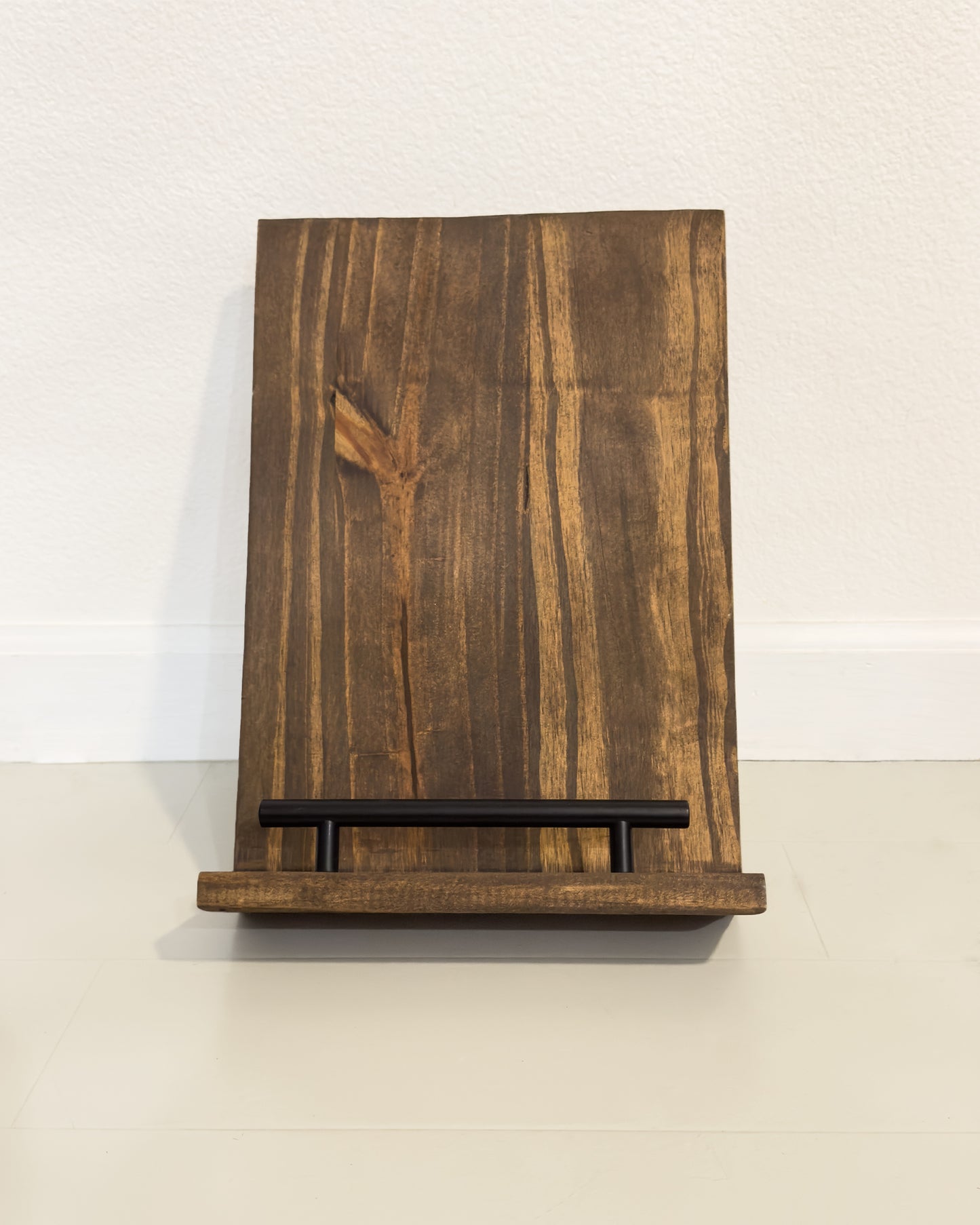 Wooden Cookbook/Book Stand (14” x 9.5”)