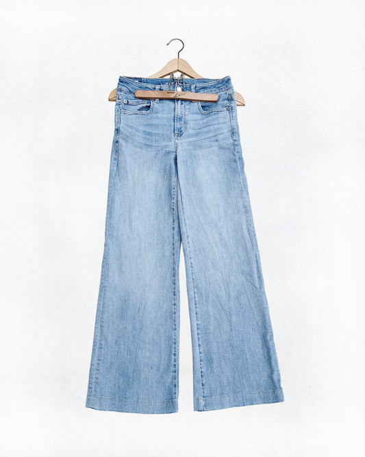American Eagle Wide-Leg Jeans (4S)