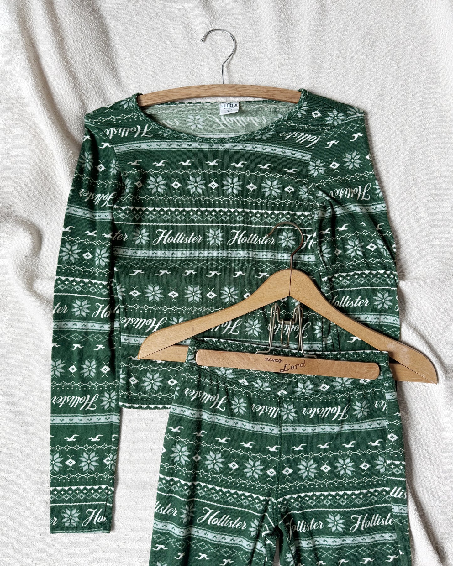 Hollister Christmas Pajama Set (XS)