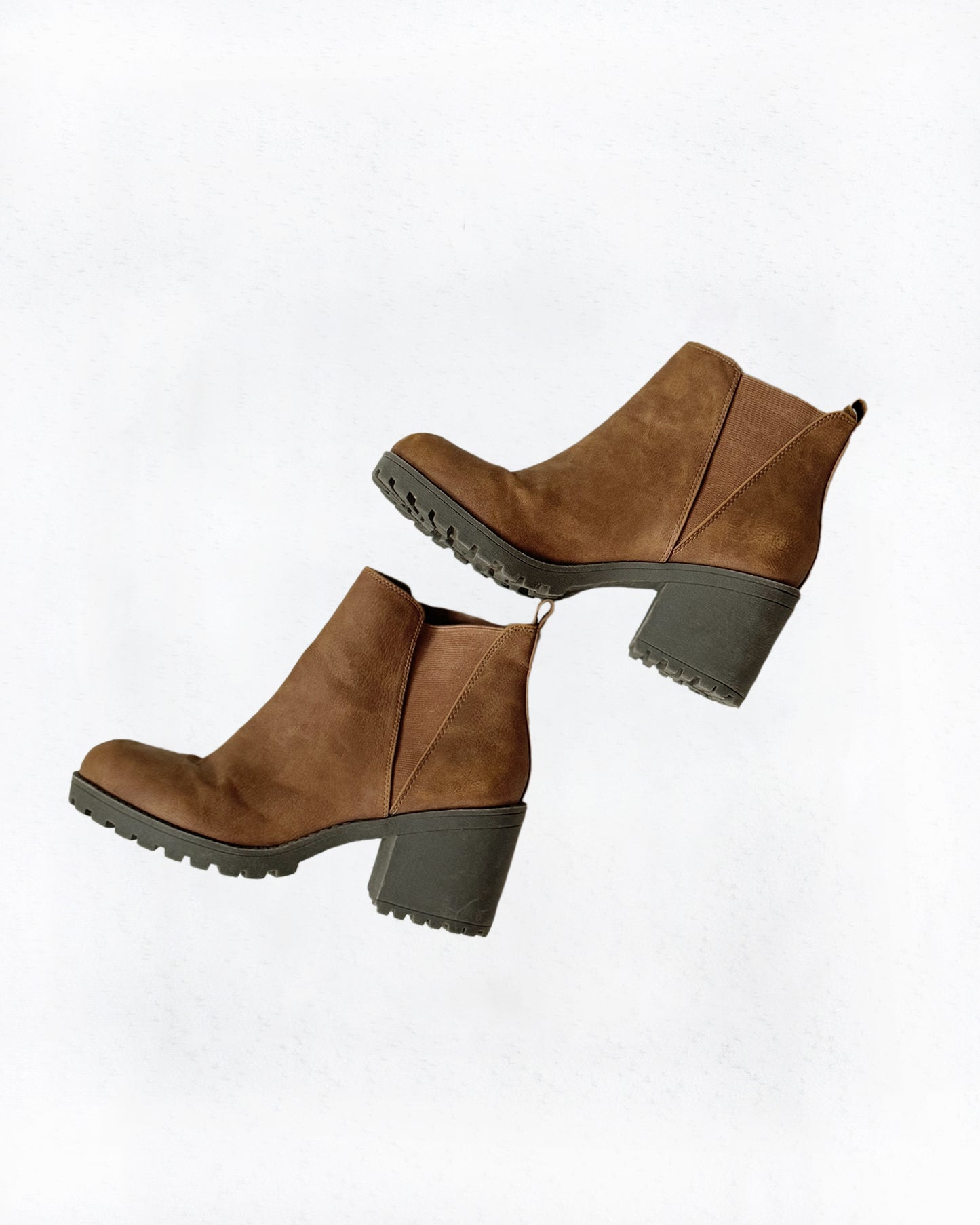 Block Heel Booties (8)