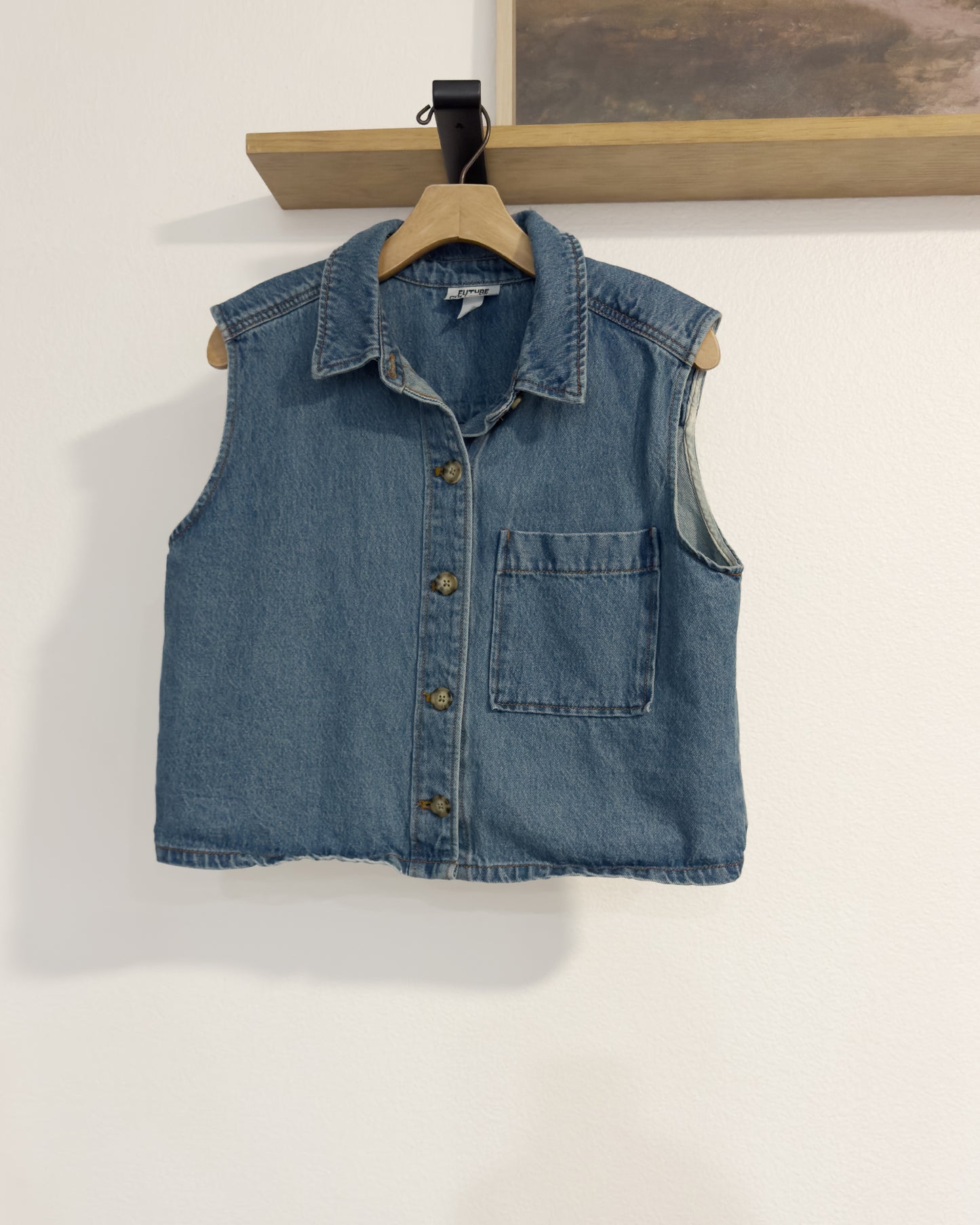Denim Vest (Medium)