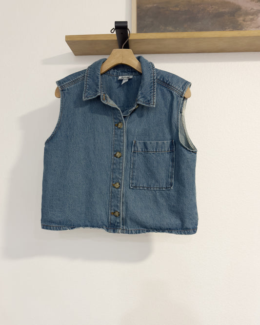 Denim Vest (Medium)