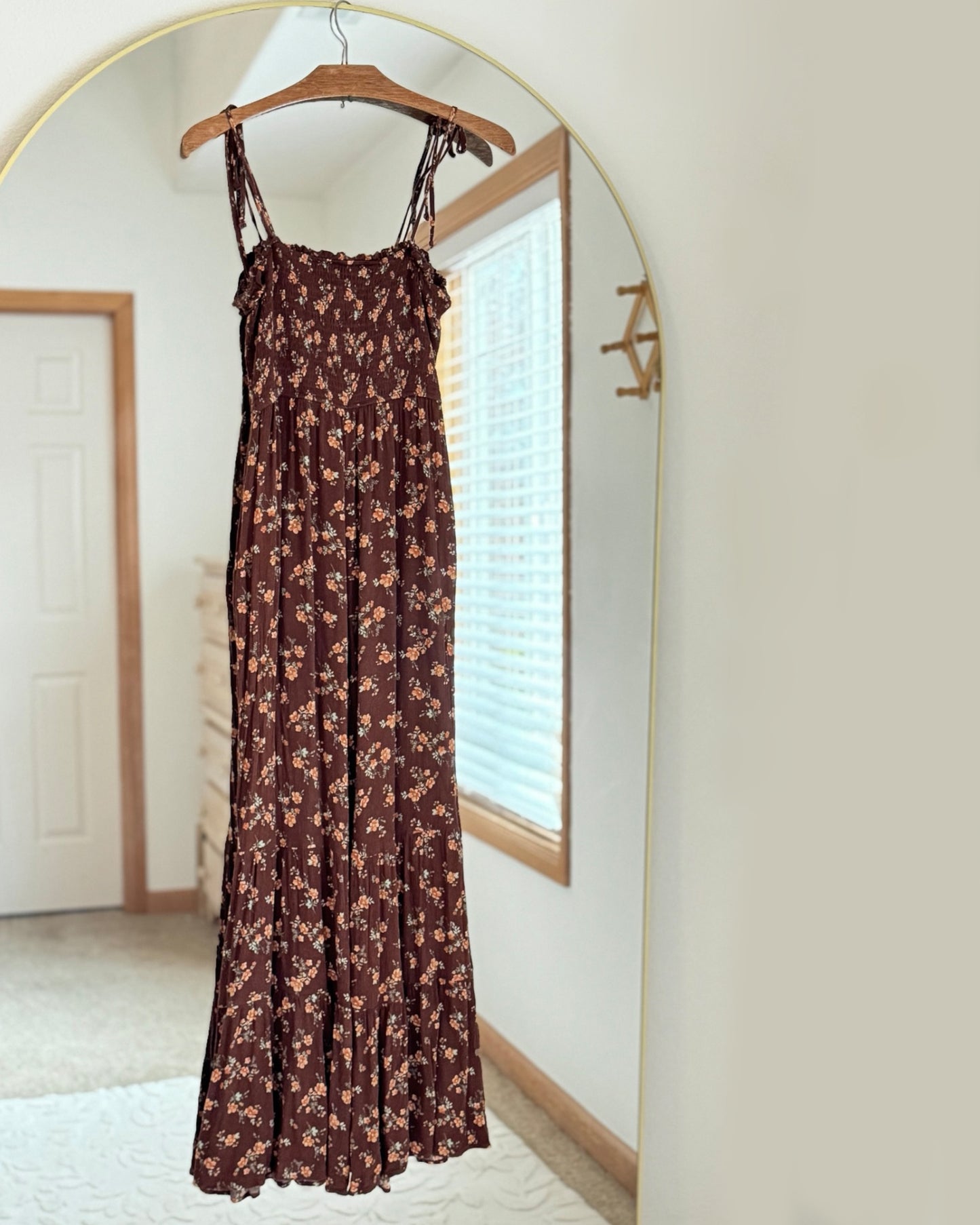 Bell Bottom Floral Jumpsuit (S)