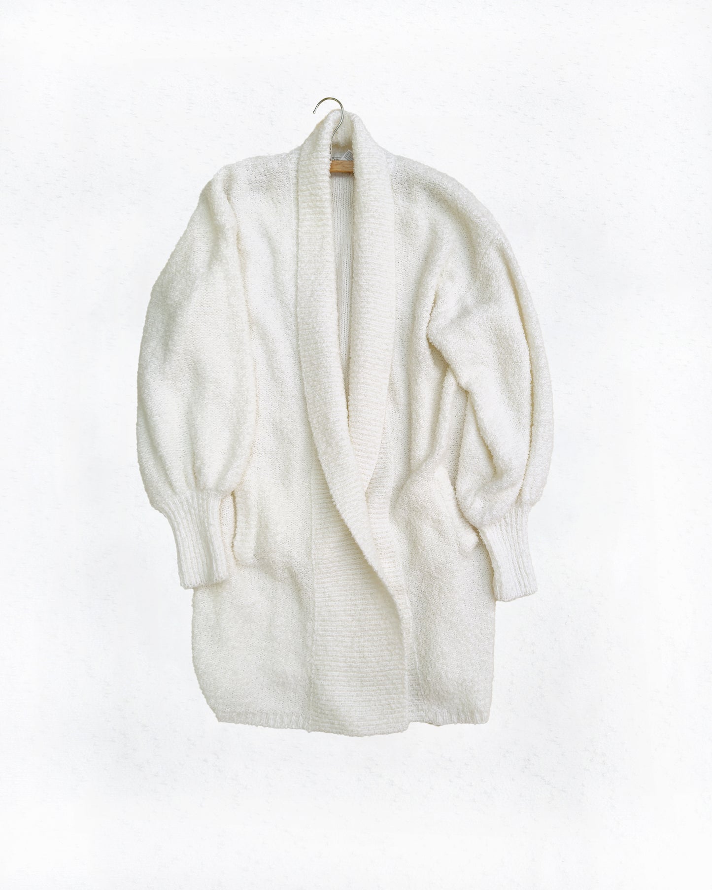 Slouchy Balloon Sleeve Cardigan (M/L)