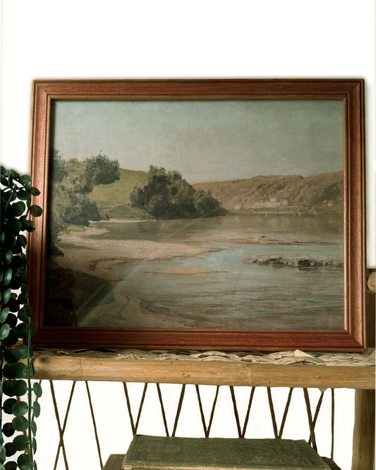 Lake Scene Print [with frame]