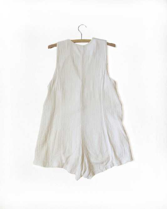 Cotton Gauze Romper (S)