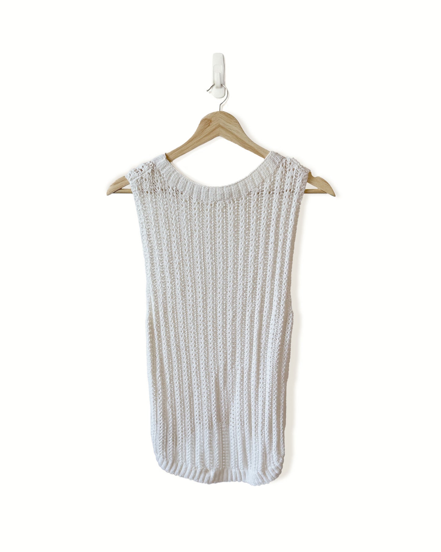 Crocheted Tank Top (S)