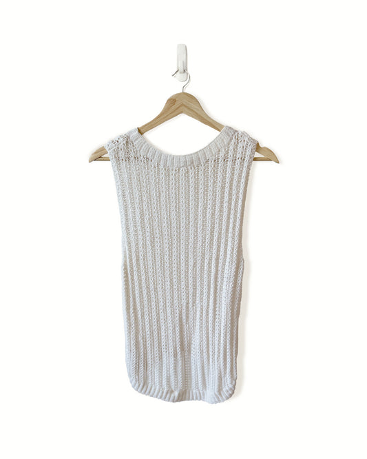 Crocheted Tank Top (S)