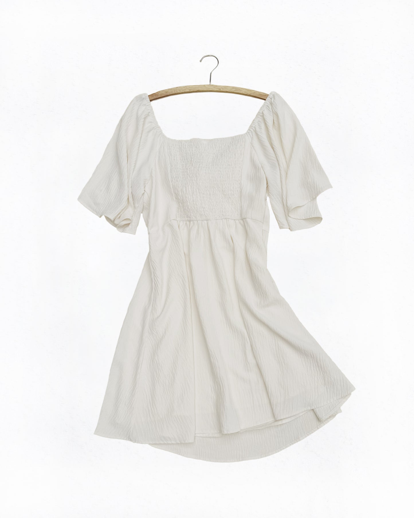 Sweetheart Ruffle Sleeve Dress (XL)