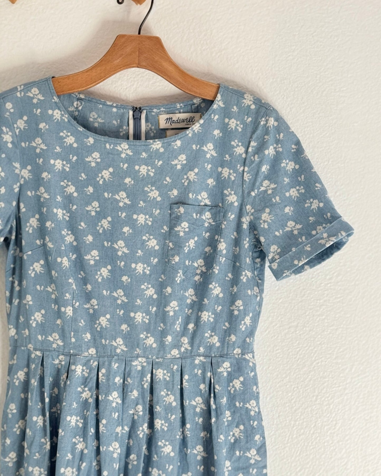 Madewell Cotton Floral Songbird Dress (2)