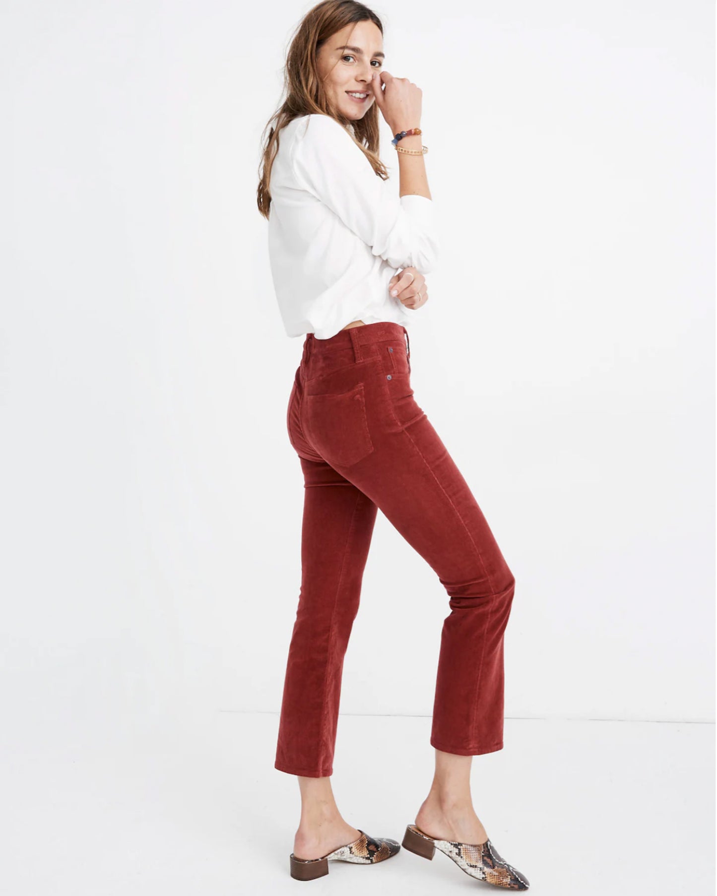 Madewell Corduroy Cali Demi-Boot Jeans (27)