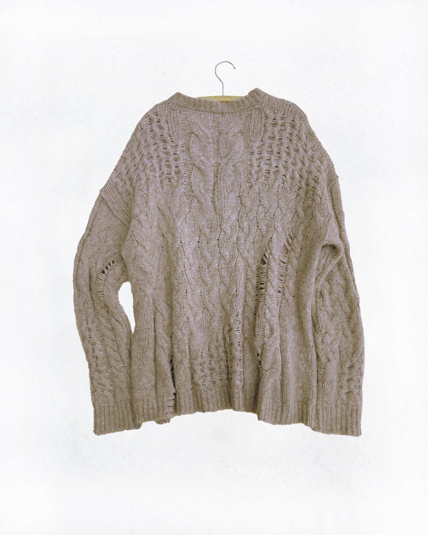 Free People Alpaca Wool Blend Sweater (L)