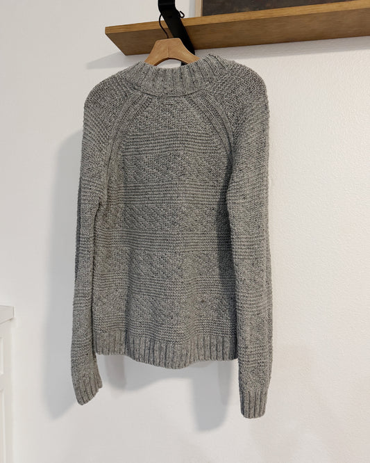 Organic Cotton Prana Chunky Sweater (L)