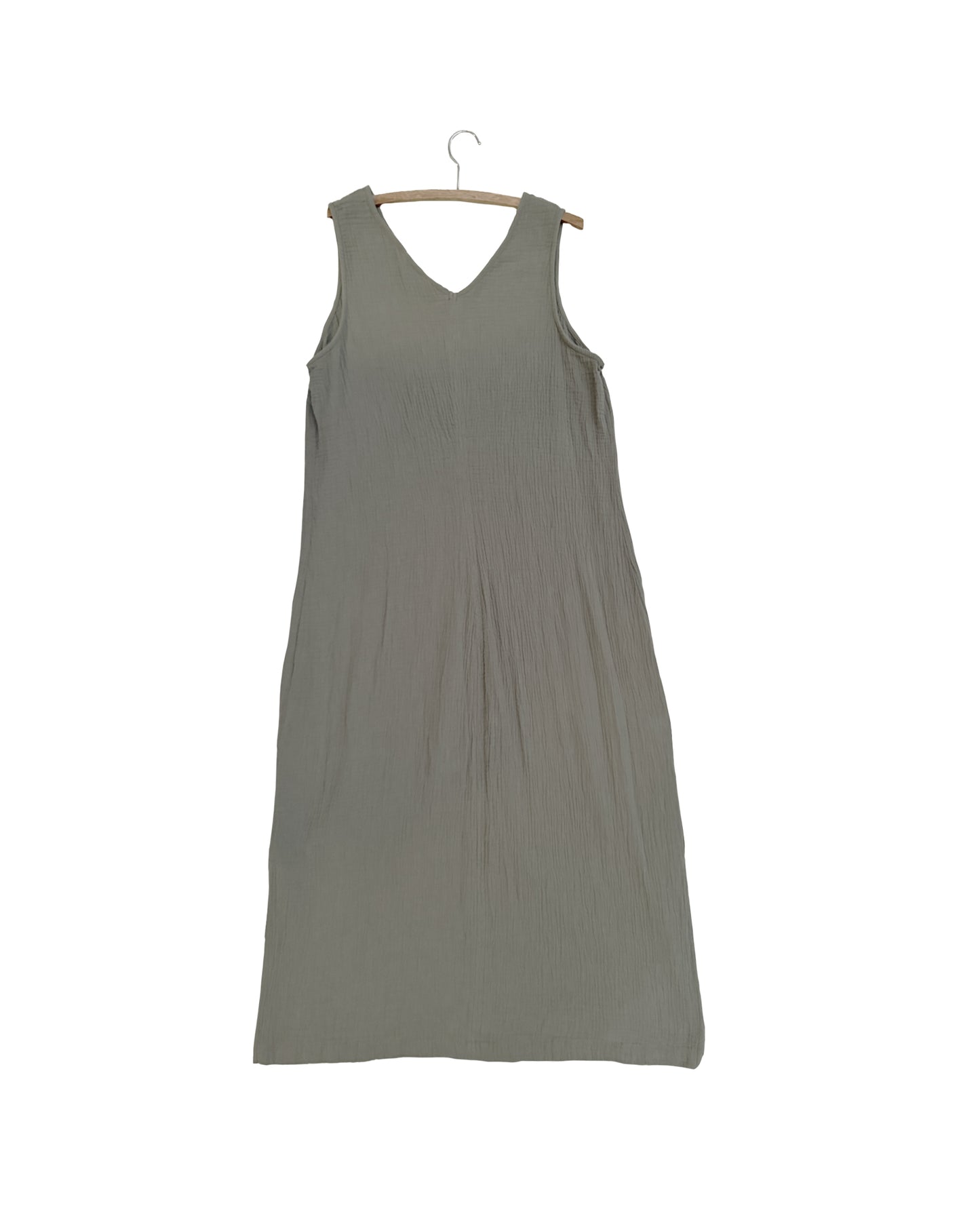 Gauze Sleeveless Dress (XL)