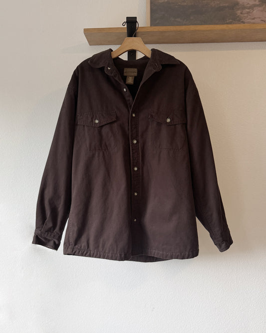 Oversized Fleece Lined Shirt (L-XL)