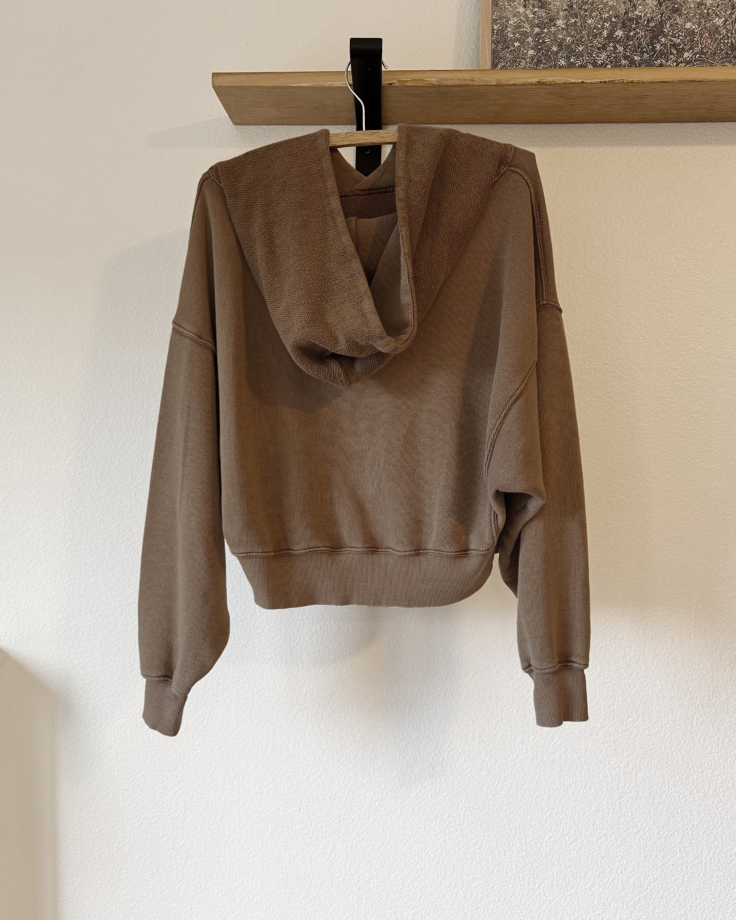 Free People Cropped Hoodie (XS – M)