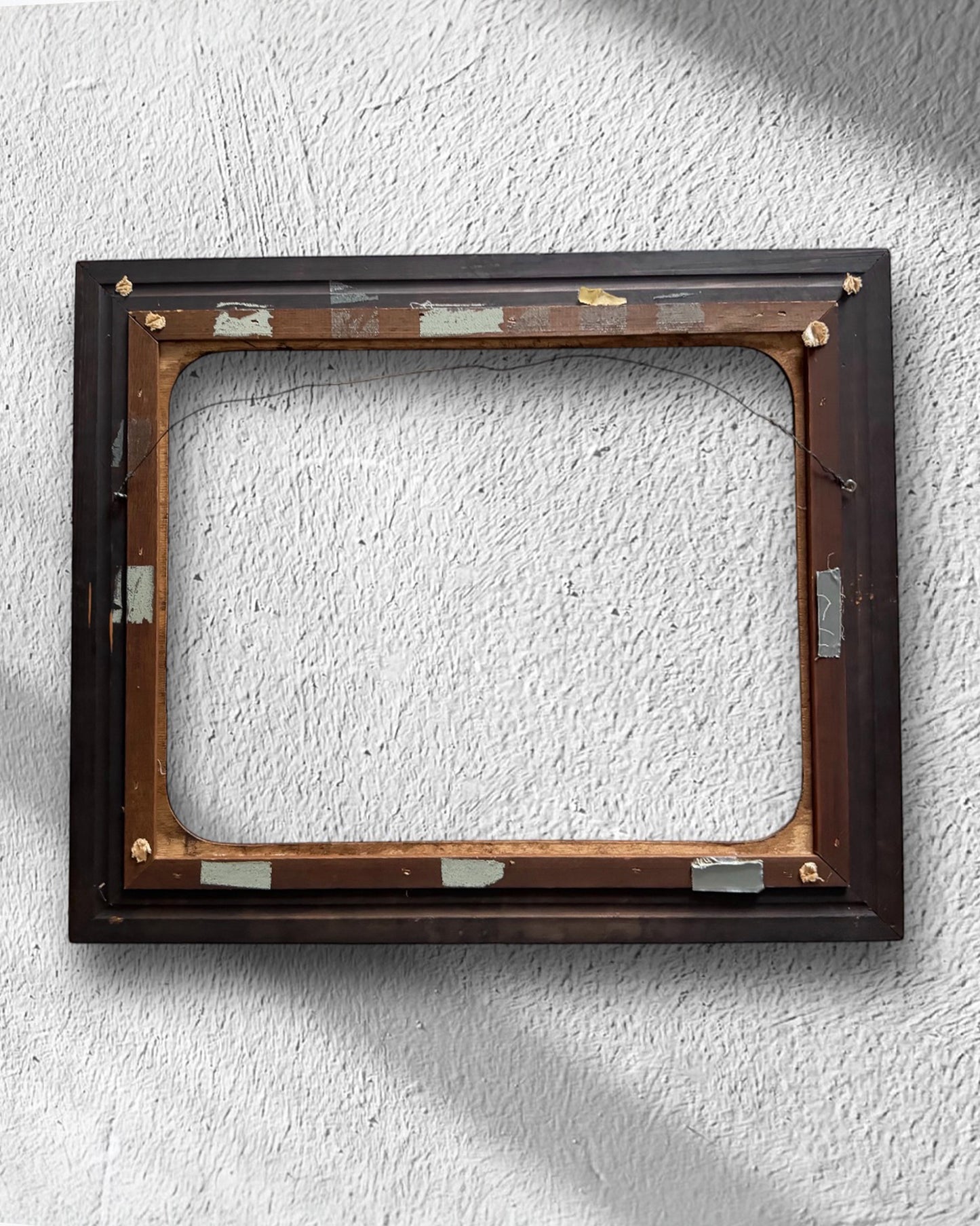 Vintage Wooden Carved Frame (20” x 16”)
