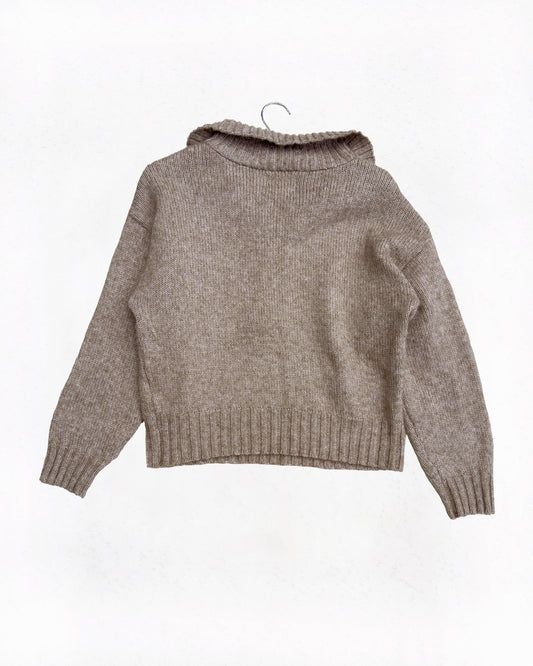 AE Half Zip Slouchy Sweater (M)