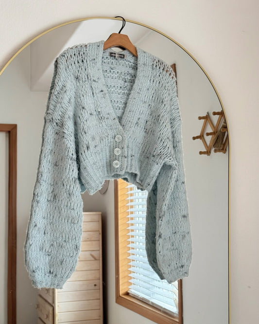 Urban Outfitters Cropped Knit Cardigan (M)