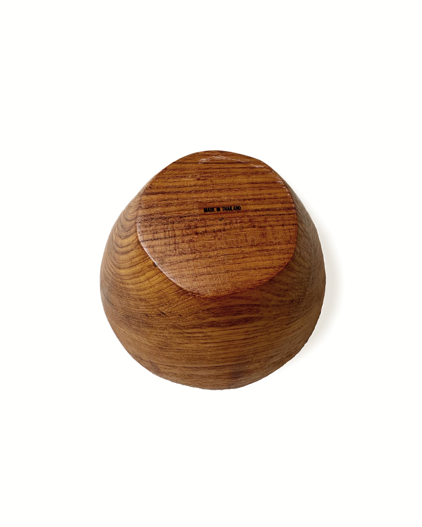 Mid-Century Handmade Teak Bowl