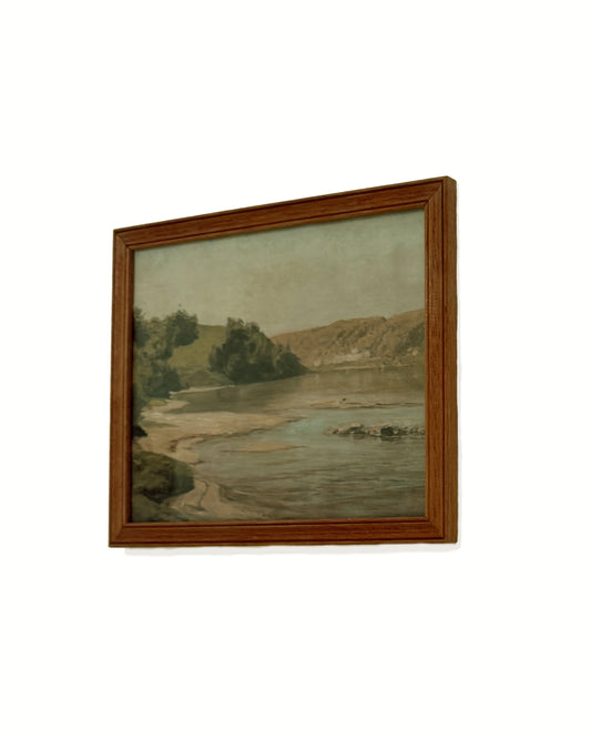 Lake Scene Print [with frame]