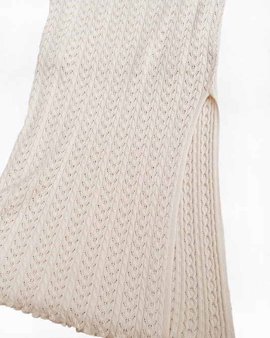Knitted Maxi Skirt (M)