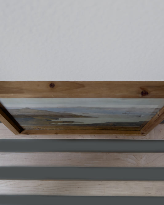 Framed Coastal Scene Print