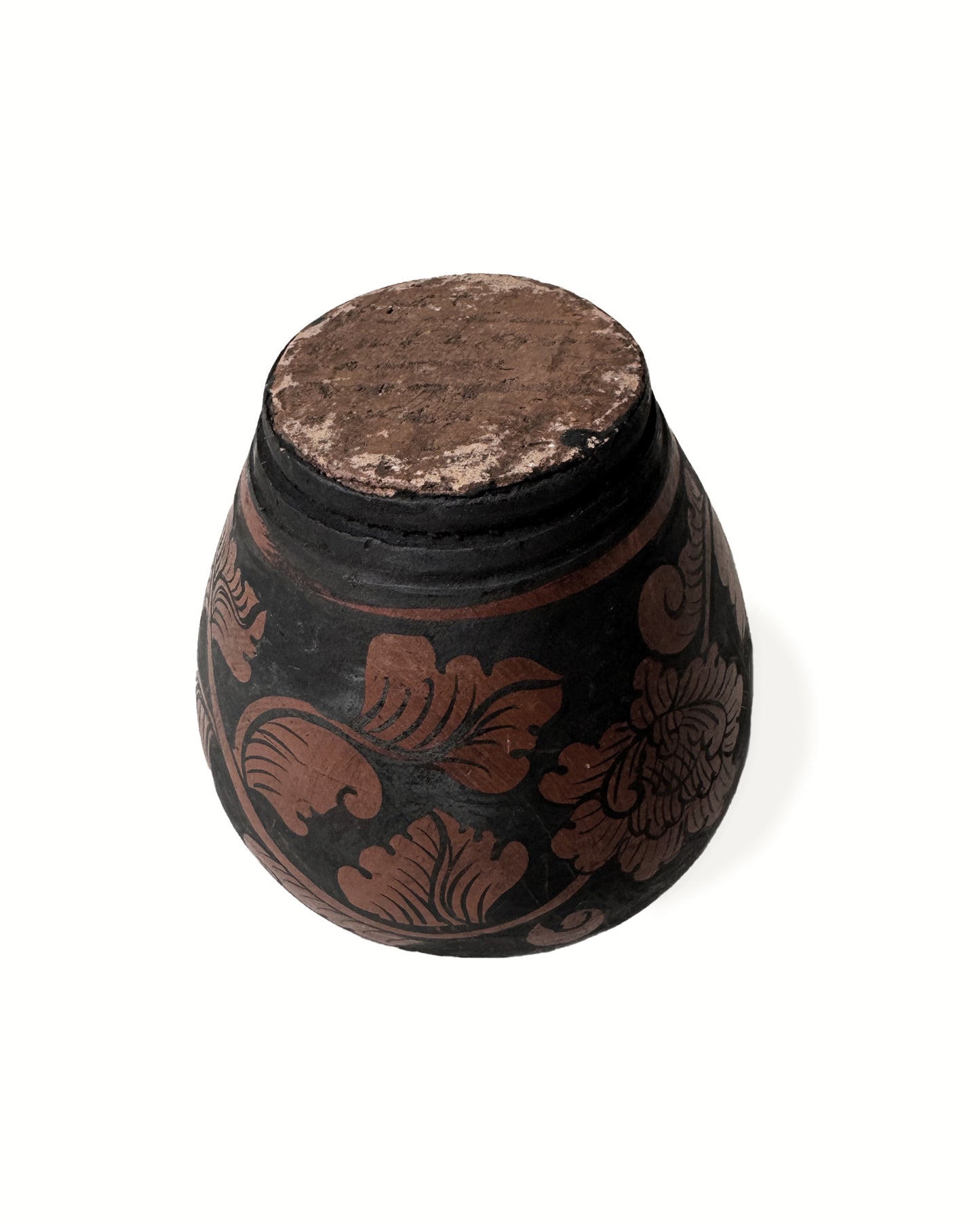 Hand-Thrown Painted Vase