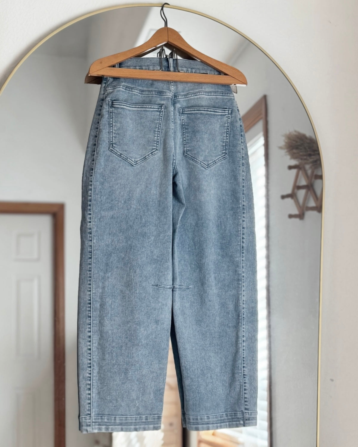 CALIA Denim Barrel Jeans (25R)