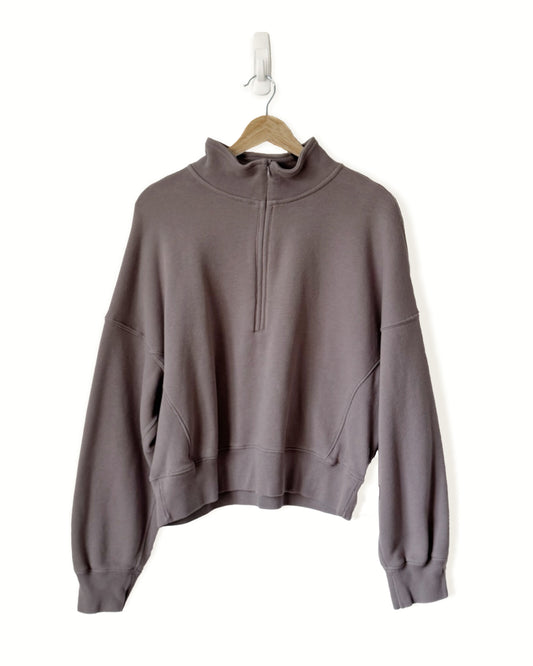 Abercrombie Half Zip Sweatshirt (M)