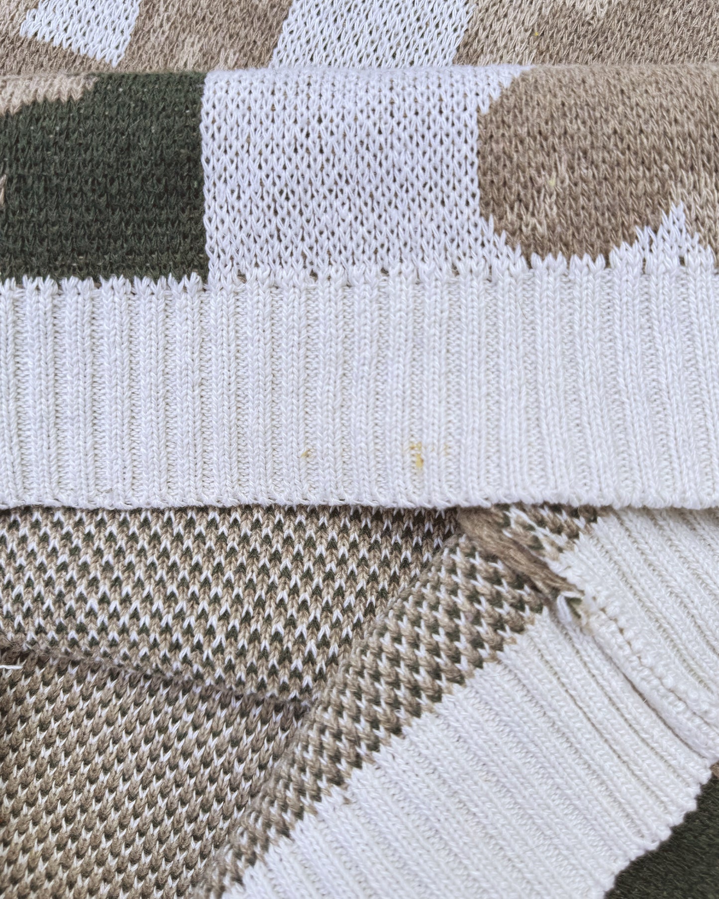 Cotton Knitted Forest Grandpa Sweater (M/L)