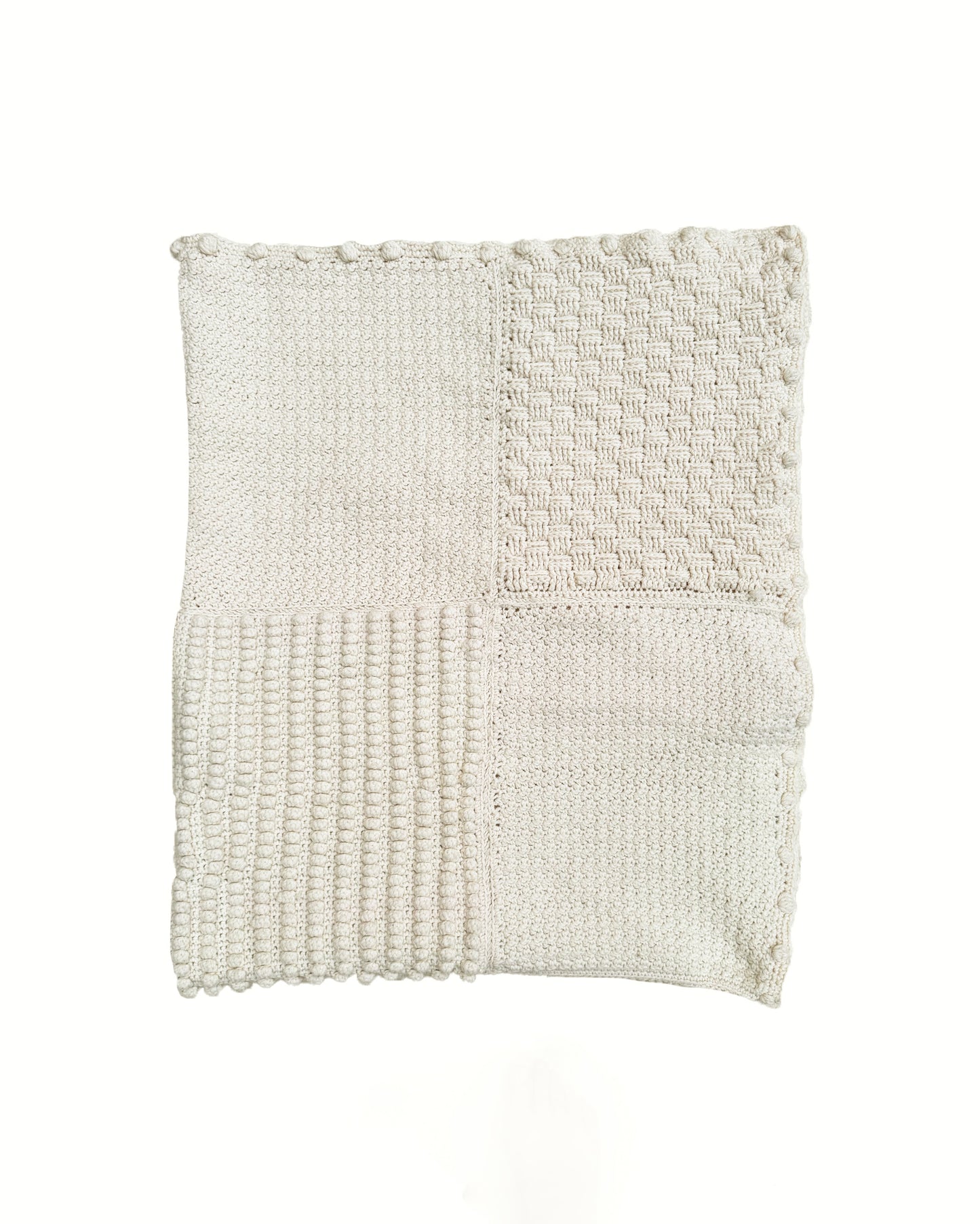 Crocheted Throw Blanket (49”x60”)