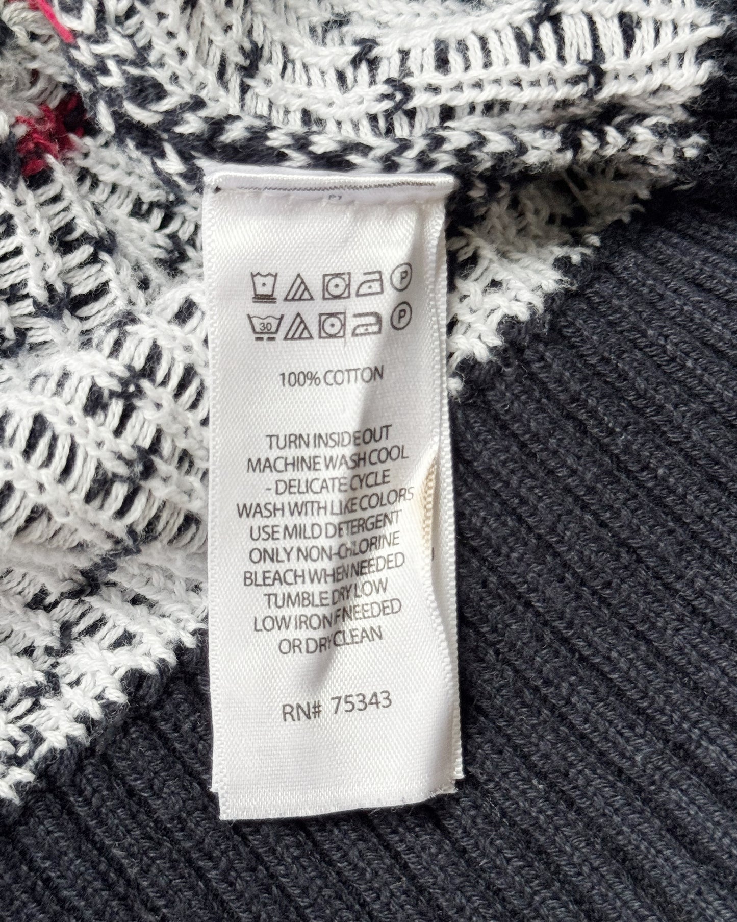 Aspen Polar Bear Fair Isle Sweater (M)