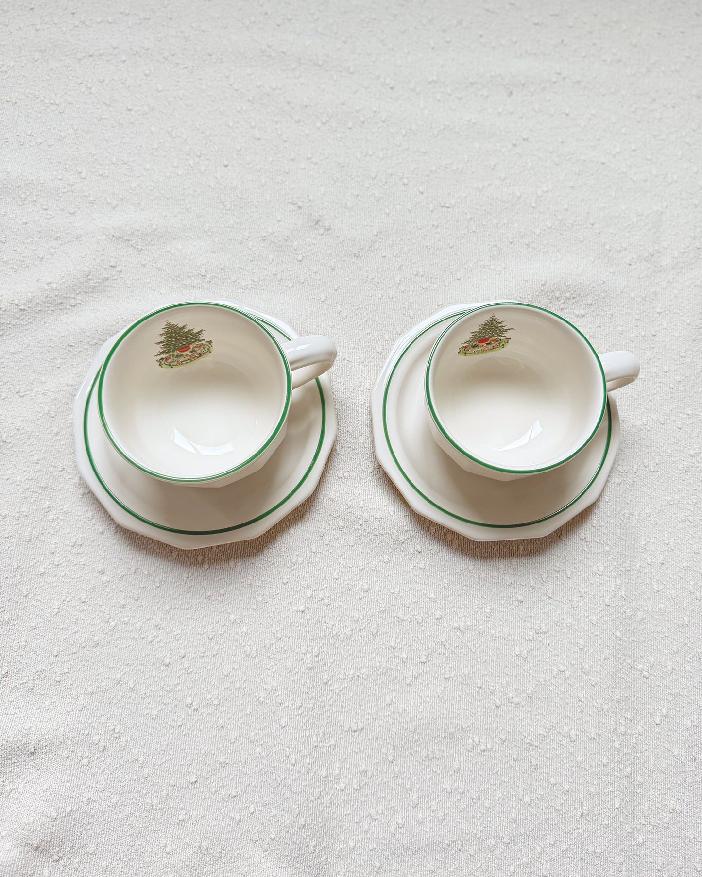 Pfaltzgraff Christmas Heritage Mug & Saucer (Set of 2)