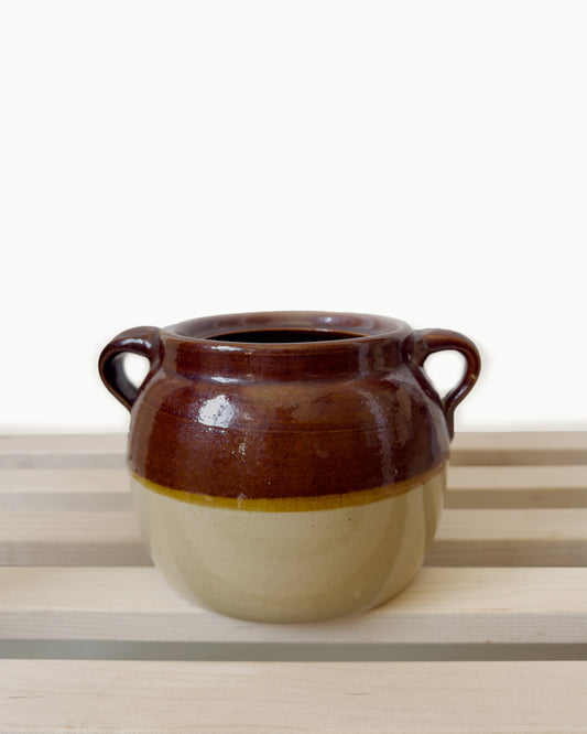 Handmade Bean Pot Stoneware