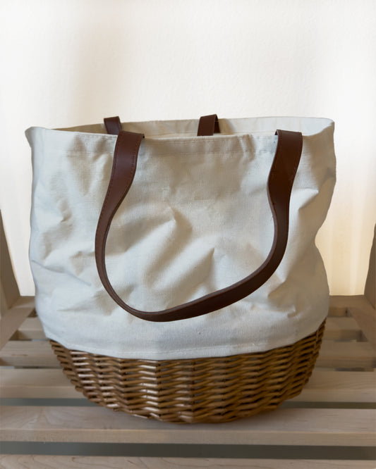 Collapsible Picnic Basket Tote