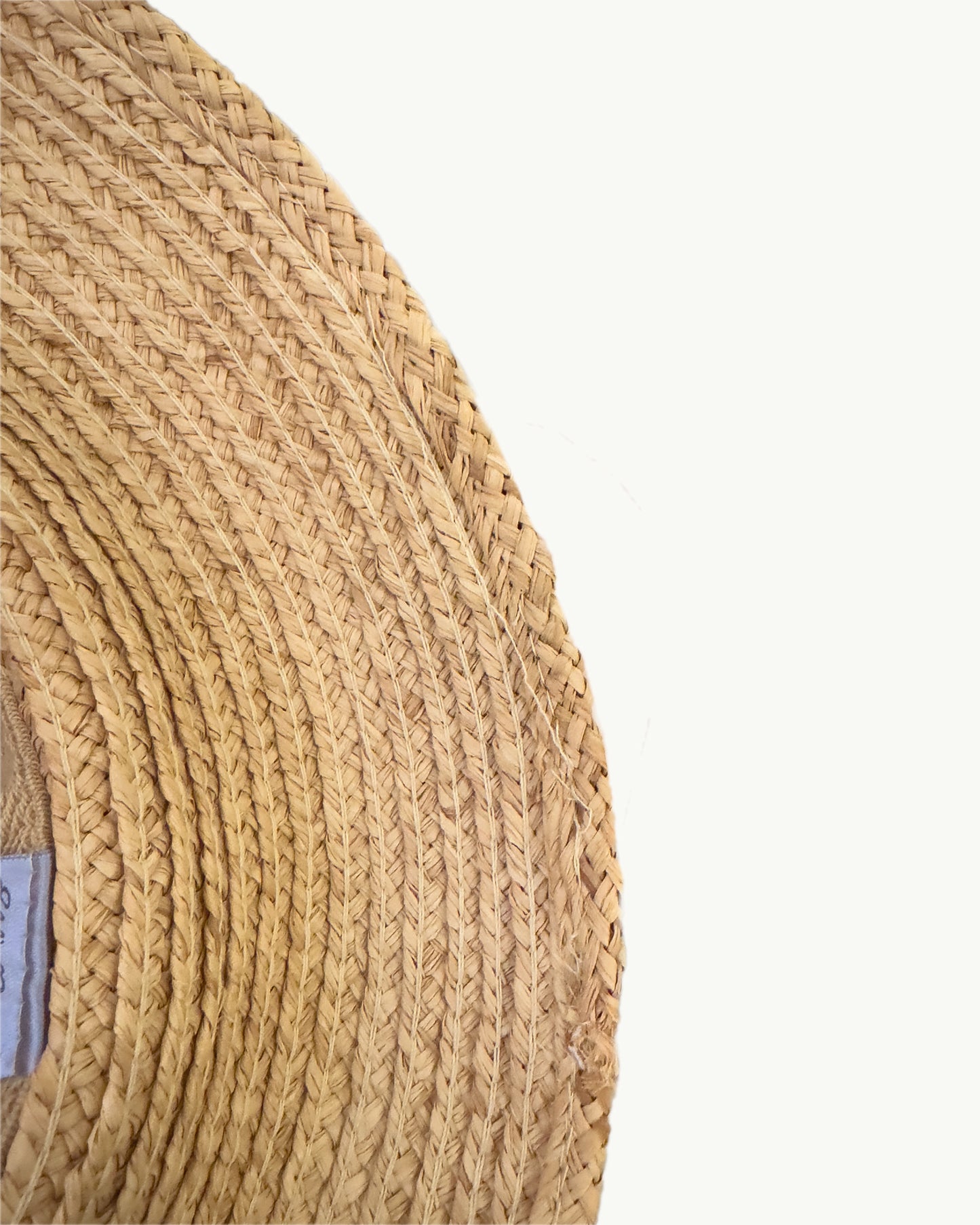 Natural Fiber Straw Hat (One-Size Fits All)